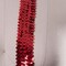 1 Yard 1.5" Red Stretch Sequin Trim Sparkly Elastic Trim for Costumes, Headbands & Crafts